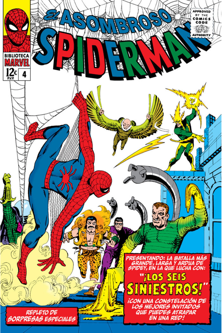 EL ASOMBROSO SPIDERMAN 4 1964 1965