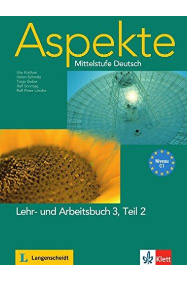 Aspekte 3 Teil 2 ( C1 ) Lehrbuch, Arbeitsbuch + CD Audio