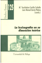 La lexicografía en su dimensión teórica