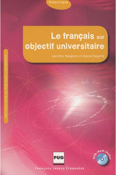 Le français sur objectif universitaire (avec CD-ROM)