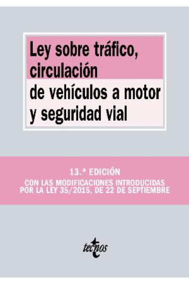 Ley sobre tráfico, circulación de vehículos a motor y seguridad vial