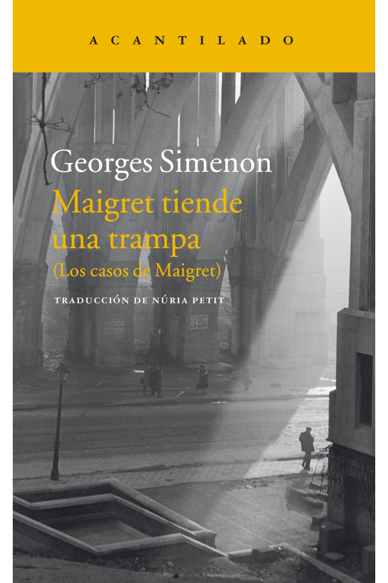 Maigret tiende una trampa. (Los casos de Maigret)