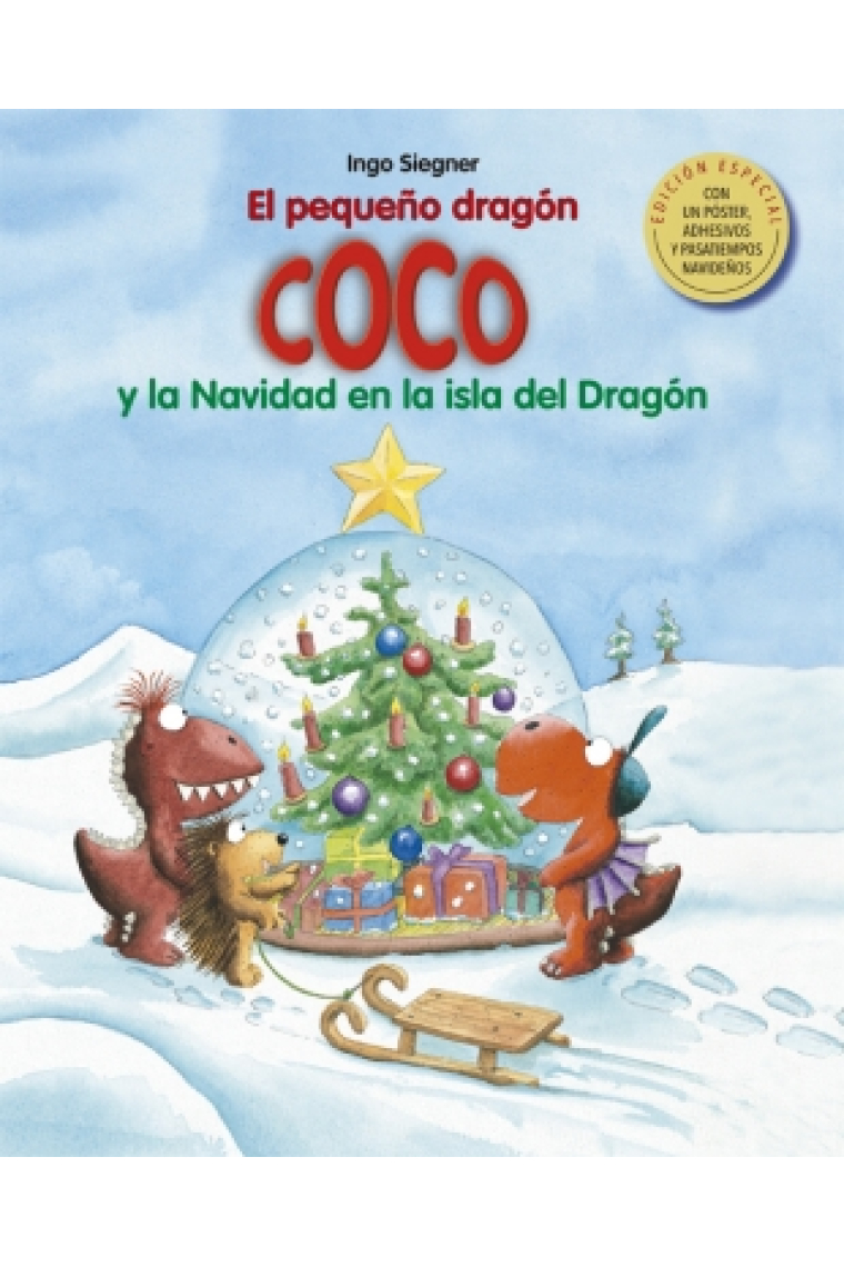 El pequeño dragón Coco y la Navidad en la isla del dragón