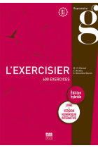 L'EXERCISIER B1-B2, Édition hybride Livre + version numérique interactive