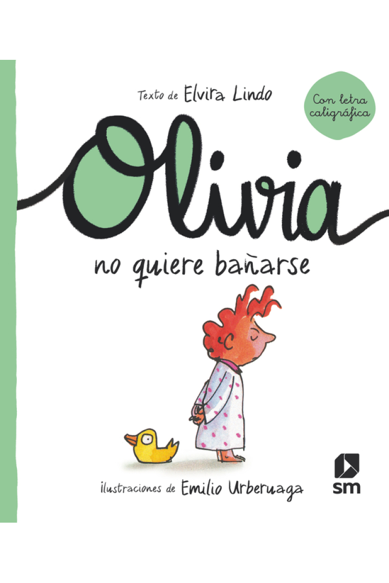 Olivia no quiere bañarse