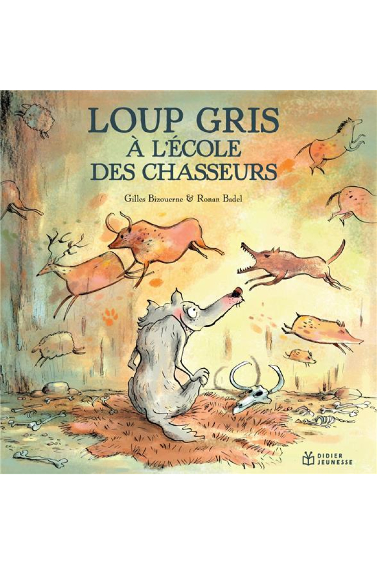 Loup gris à l'école des chasseurs