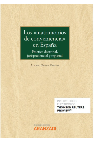 LOS MATRIMONIOS DE CONVENIENCIA EN ESPAÑA