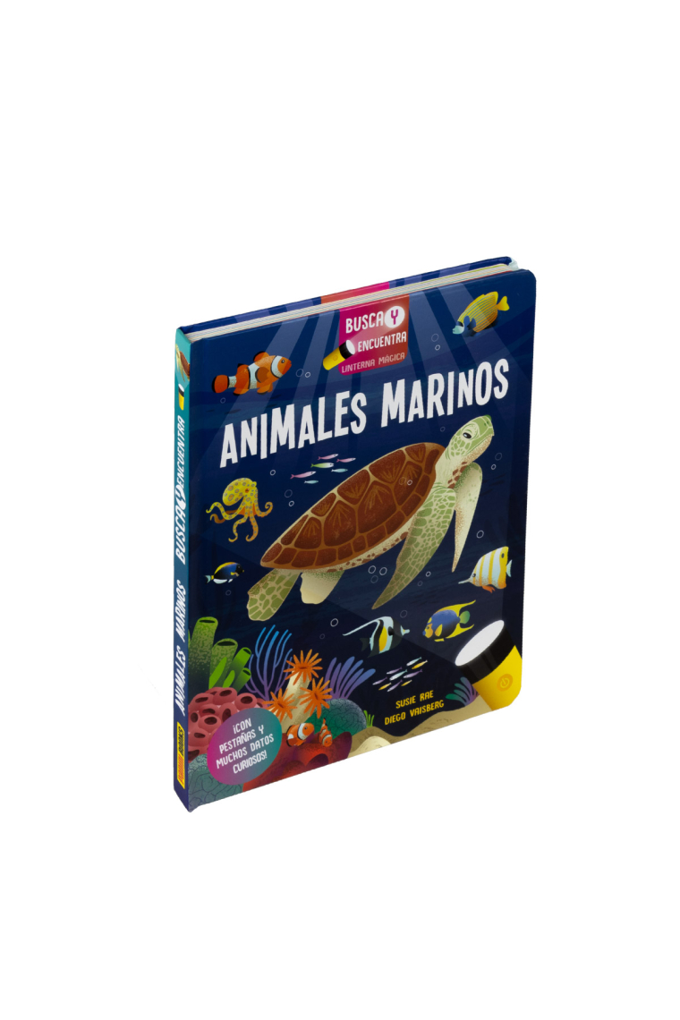 BUSCA Y ENCUENTRA LINTERNA MÁGICA - ANIMALES MARINOS