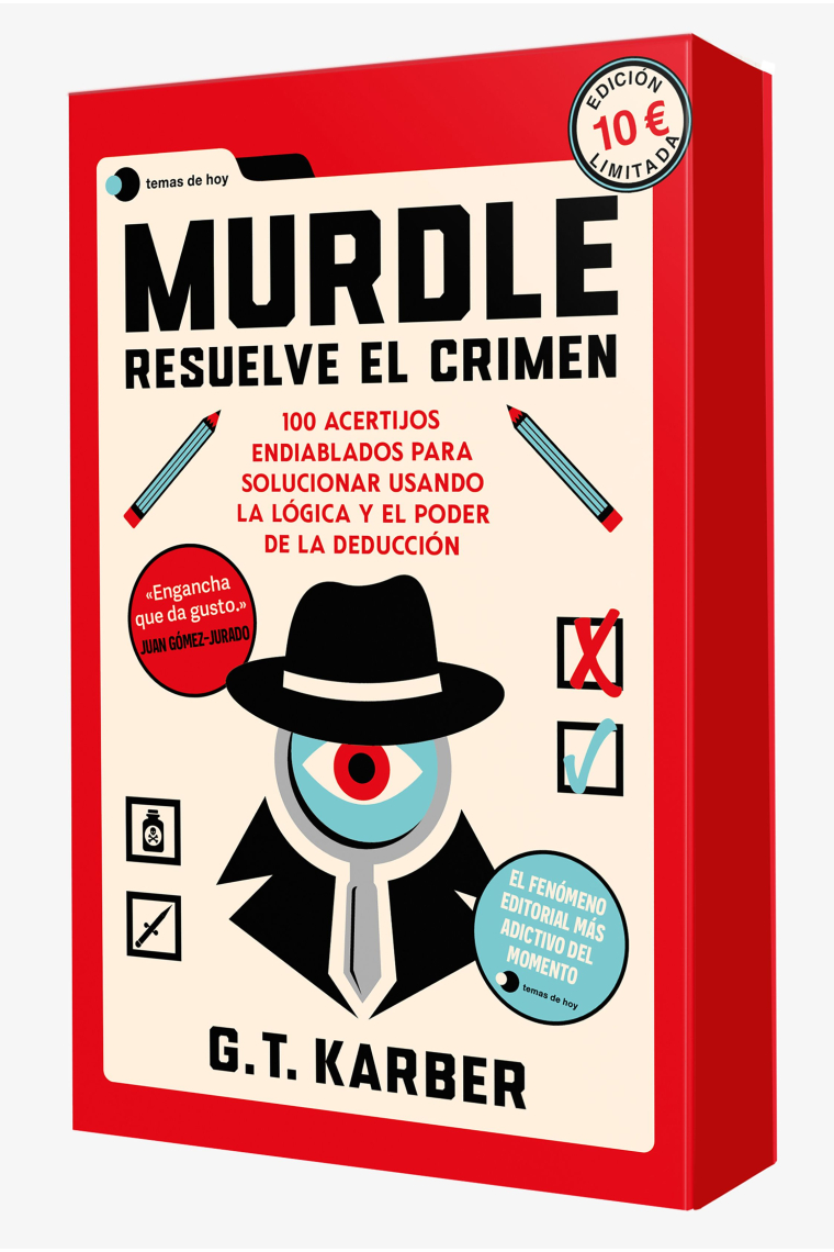 Murdle. Resuelve el crimen. 100 acertijos endiablados para solucionar usando la lógica y el poder de la deducción (Nueva edición limitada)