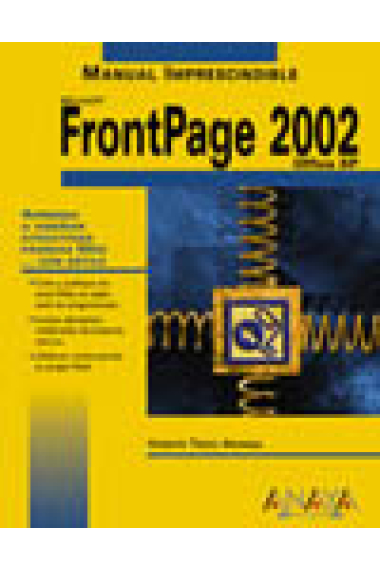 Manual imprescindible FrontPage 2002.