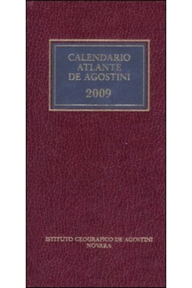 Calendario Atlante De Agostini 2009