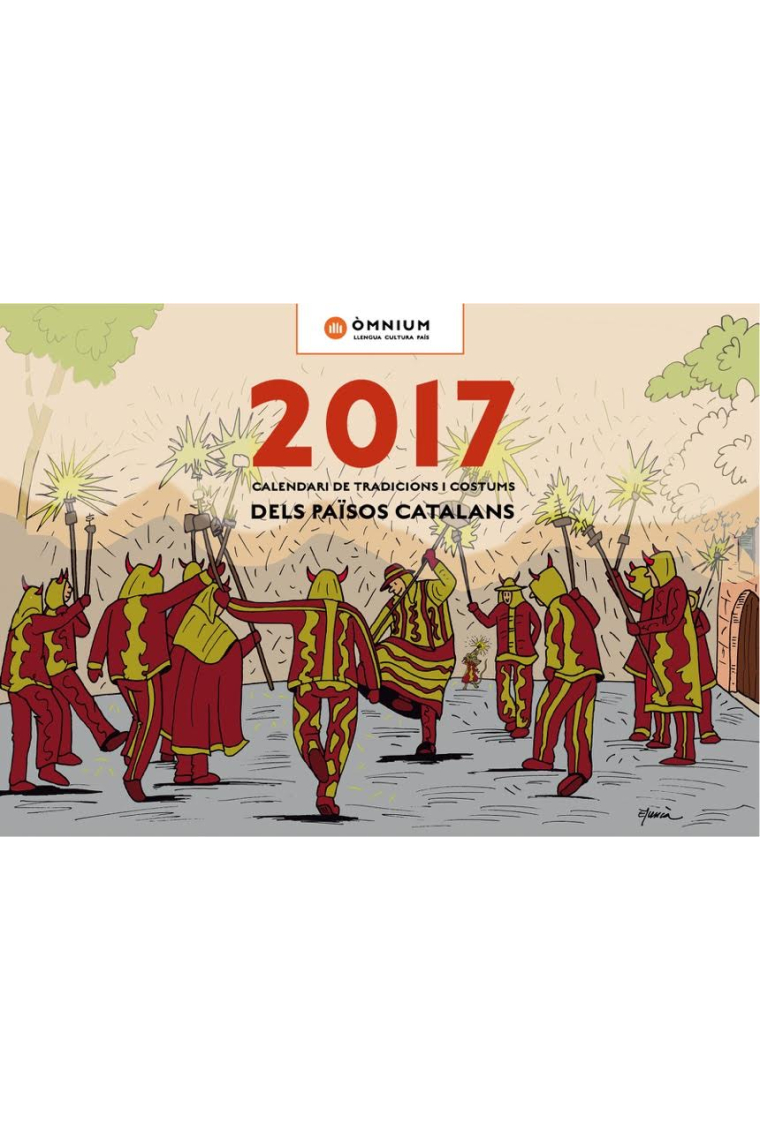 Calendari 2017 d'Omnium: Tradicions i costums.