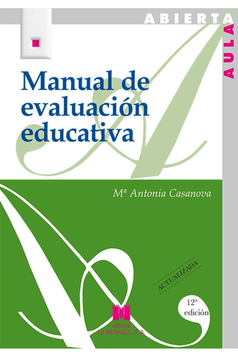 Manual de evaluación educativa