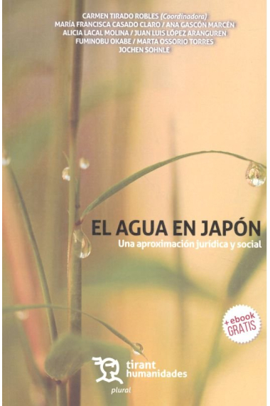 El agua en Japón Una aproximación jurídica y social