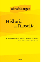 Historia de la Filosofía, vol. II: Edad Moderna. Edad contemporánea