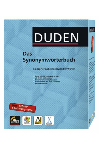 Das Synonymenworterbuch CD-ROM Windows