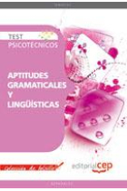 Tests psicotécnicos aptitudes gramaticales y linguisticas. Coleccion de bolsillo