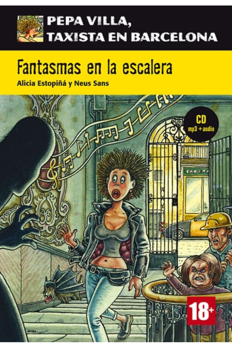 Fantasmas en la escalera. Libro + CD mp3 + Audio (Nivel A1-A2)