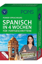 PONS Power-Sprachkurs Spanisch für Fortgeschrittene: Der Intensivkurs mit Buch, CDs und Online-Tests (Niveau B1)