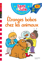 Etranges bobos chez les animaux (Sami et Julie j'adore lire - BD)