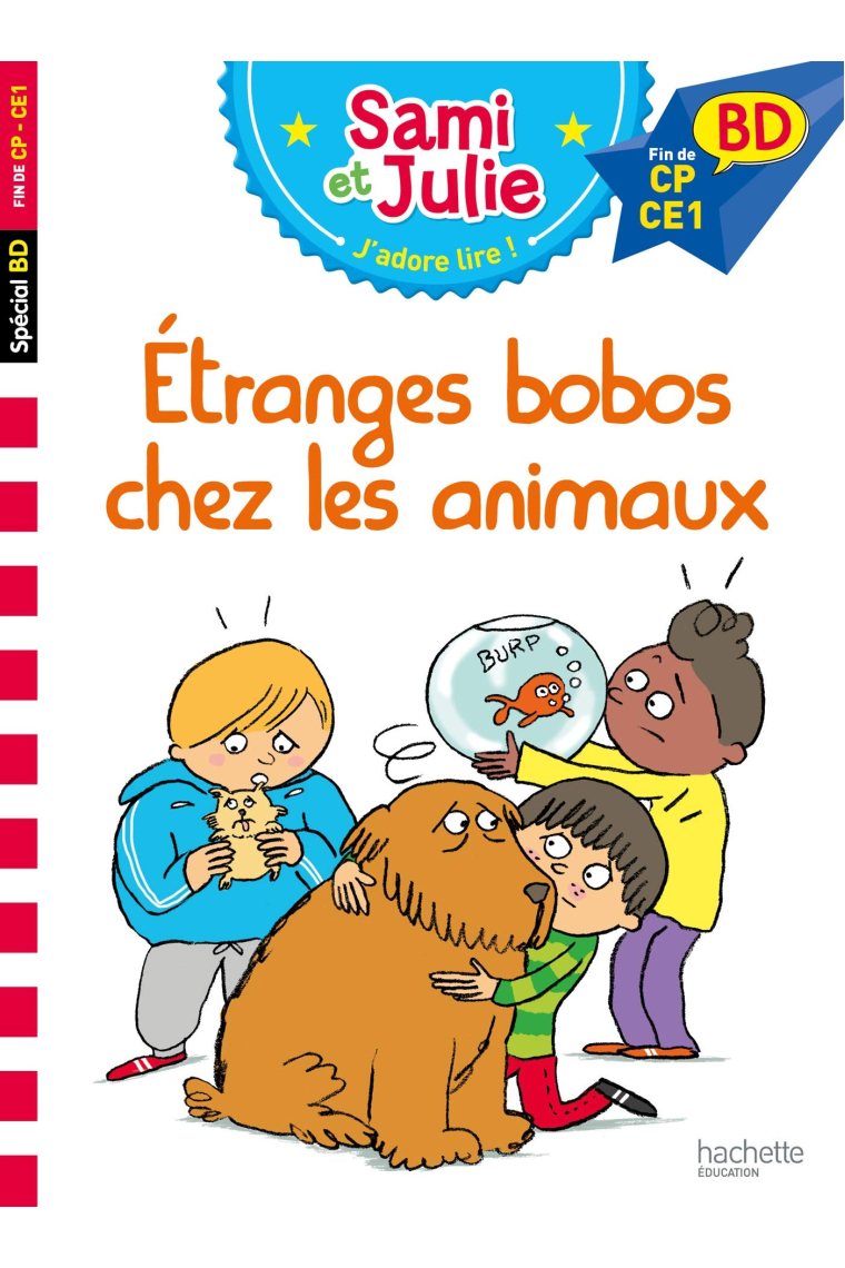 Etranges bobos chez les animaux (Sami et Julie j'adore lire - BD)