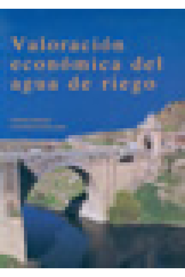 Valoración económica del agua de riego.