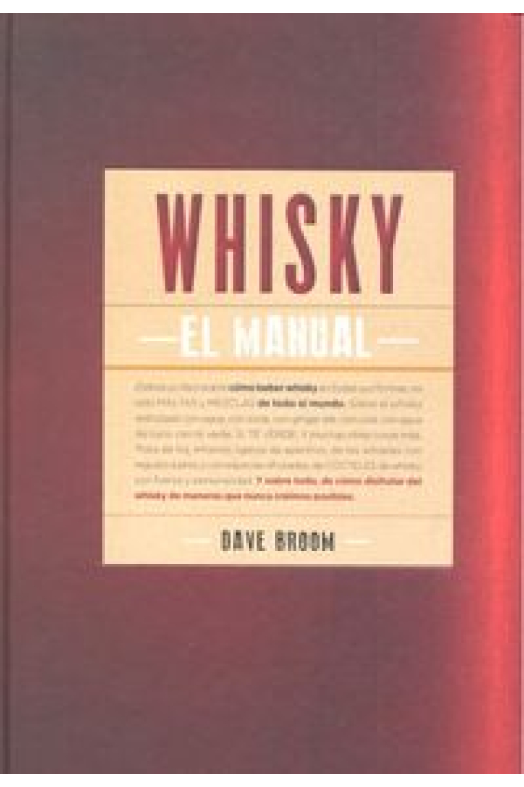 Whisky. El manual