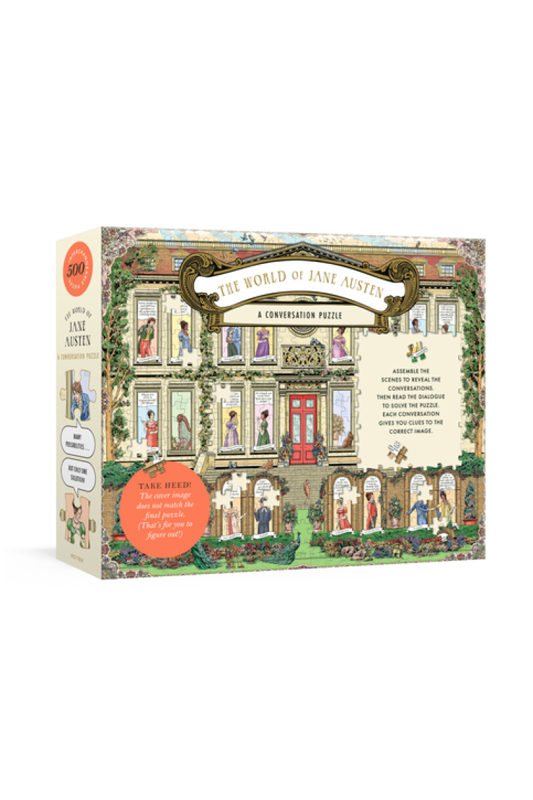 World Of Jane Austen : A Conversation Puzzle : 500-piece Puzzle