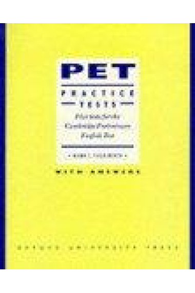 PET Practice Tests (with answers)