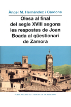 Olesa al final del segle XVIII segons les respostes de Joan Boada al qüestionari de Zamora