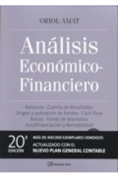 Análisis económico financiero. 20 ed.