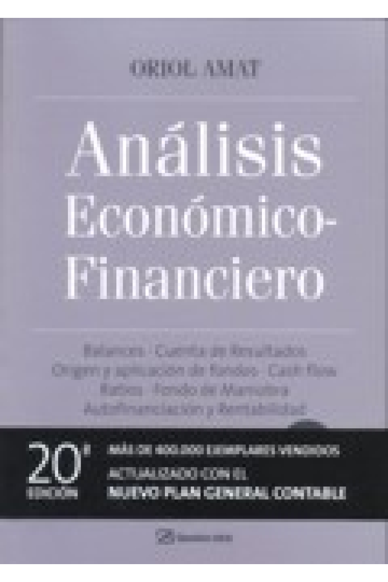 Análisis económico financiero. 20 ed.