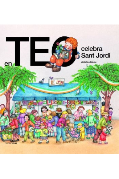 En Teo celebra Sant Jordi