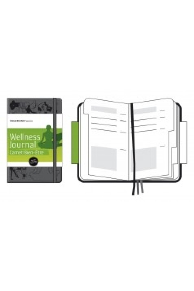 Moleskine* Wellness Journal Large (cartoné-negro)