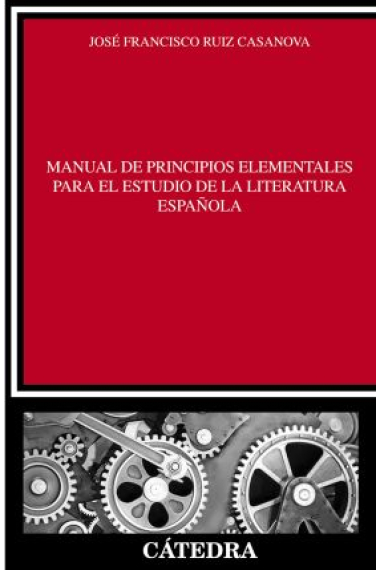 Manual de principios elementales para el estudio de la literatura española