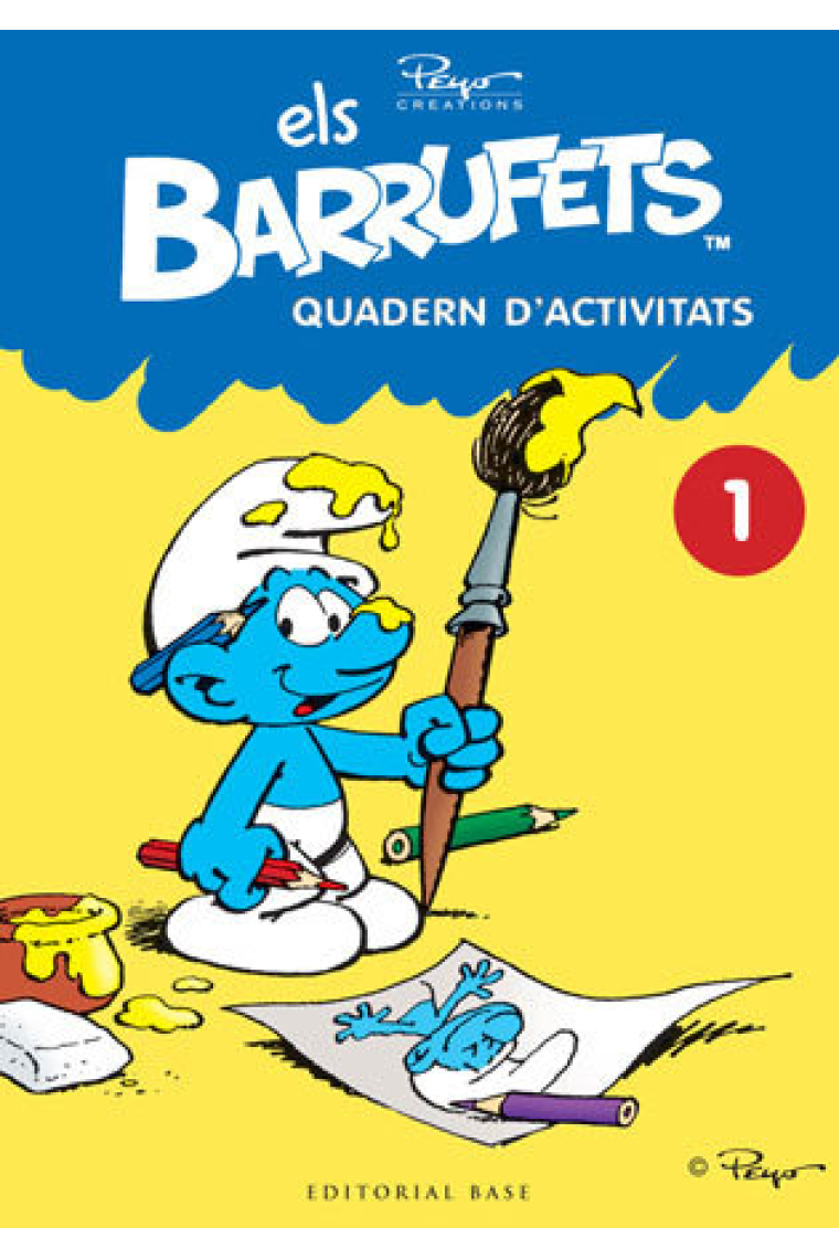 Els Barrufets. Quadern d'activitats, 1