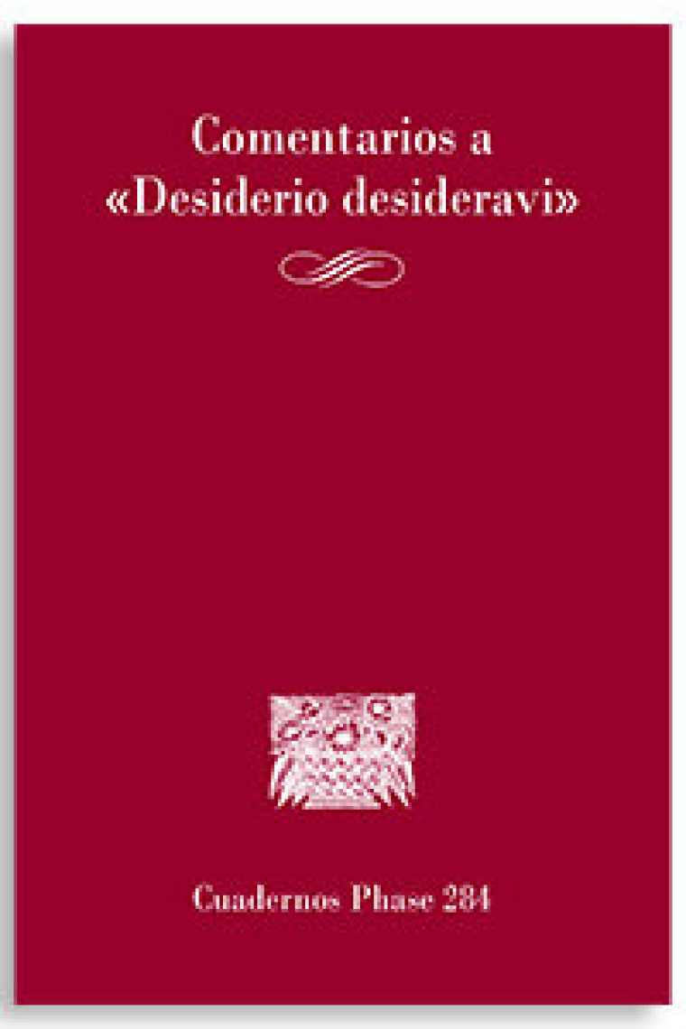 COMENTARIOS A DESIDERIO DESIDERAVI