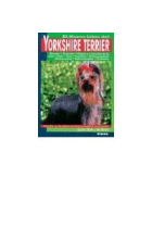 El nuevo libro del yorkshire terrier.