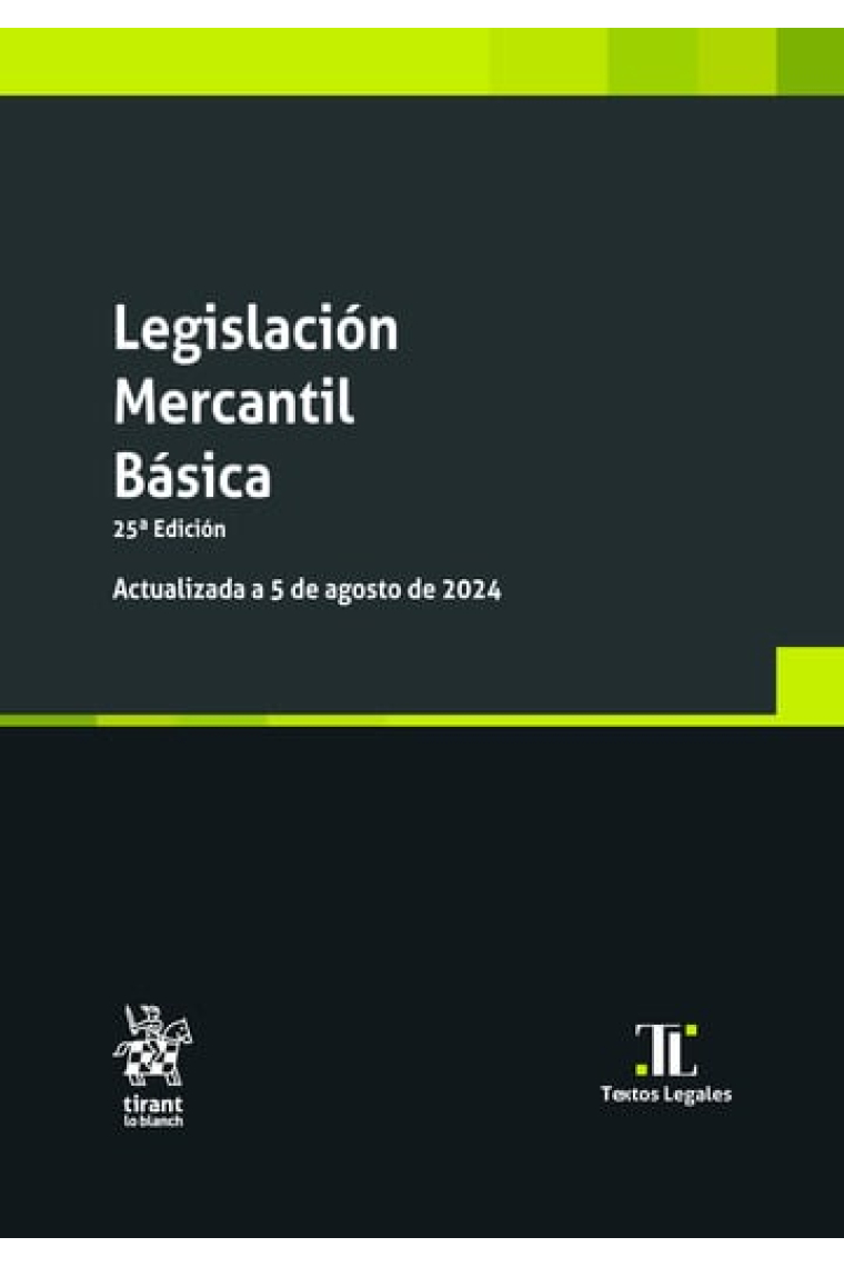 Legislación mercantil básica (2024)