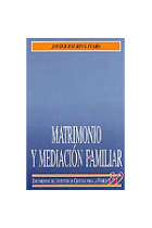 Matrimonio y mediación familiar