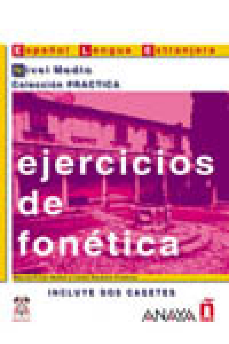 Ejercicios de fonética. Nivel medio (Libro más 2 cassettes)