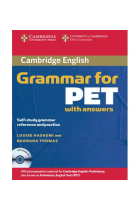 Cambridge Grammar for PET. Book with answers and Audio CD