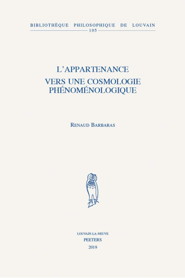 L'appartenance vers une cosmologie phénoménologique