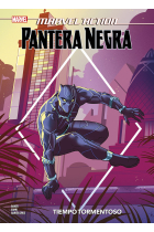 Marvel action pantera negra. tiempo tormentoso