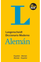 Langenscheidt Diccionario Moderno Alemán - Alemán / Español - Español / Alemán