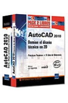 Autocad 2010. Pack 2 libros. Domine el diseño técnico en 2D