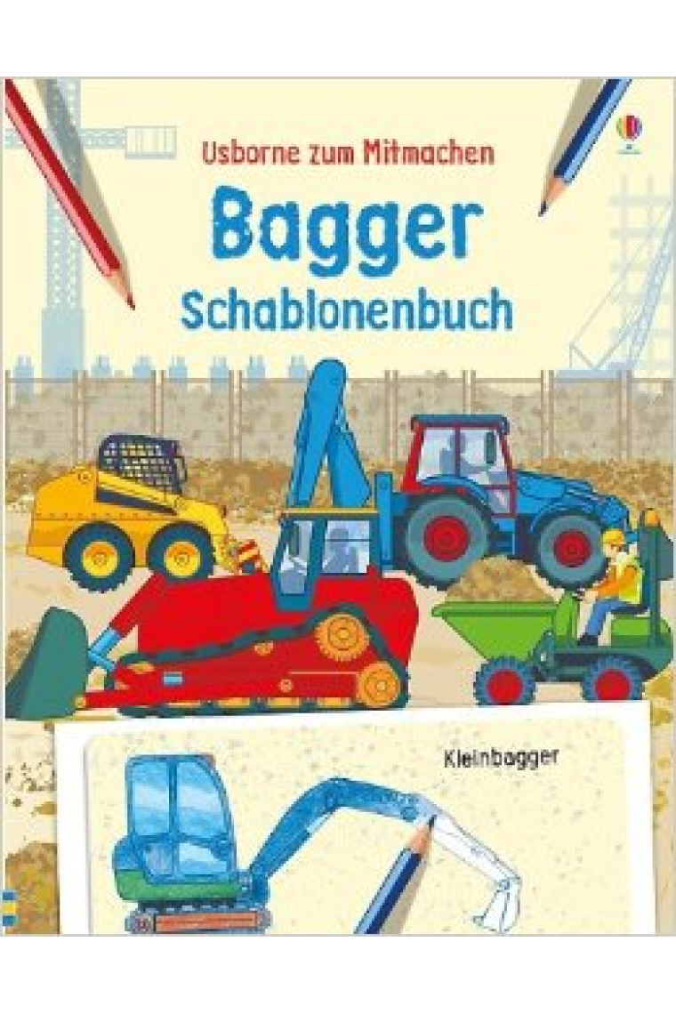 Bagger Schablonenbuch