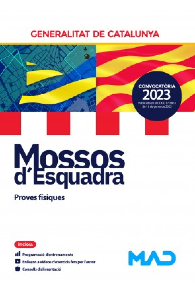 Mossos d'Esquadra. Proves físiques. 2024