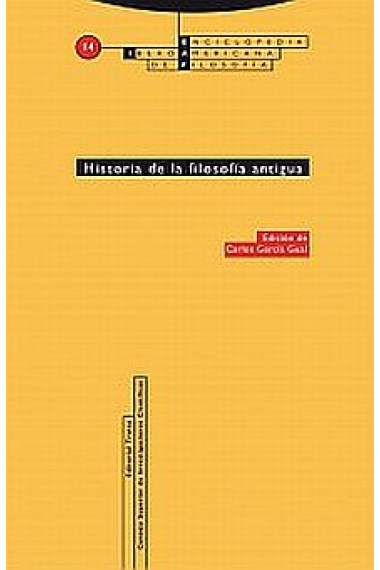 Historia de la filosofía antigua