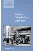 Economic change in China, c.1800-1950